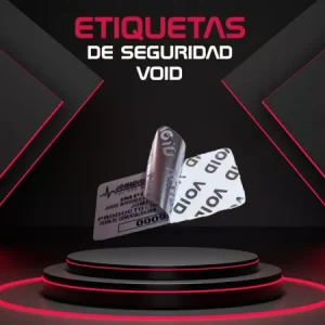 Etiqueta de seguridad VOID