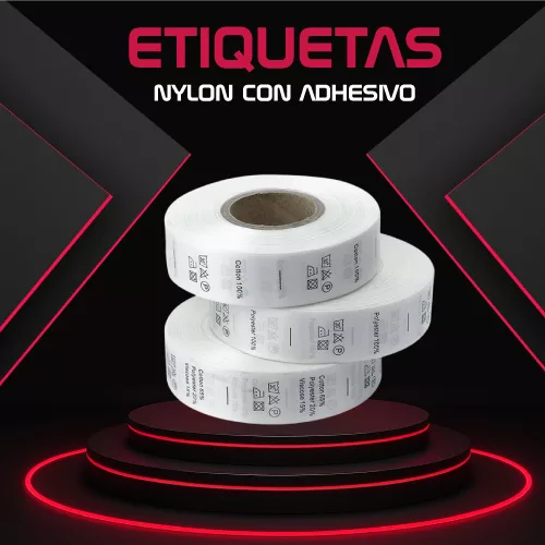 Nylon con adhesivo